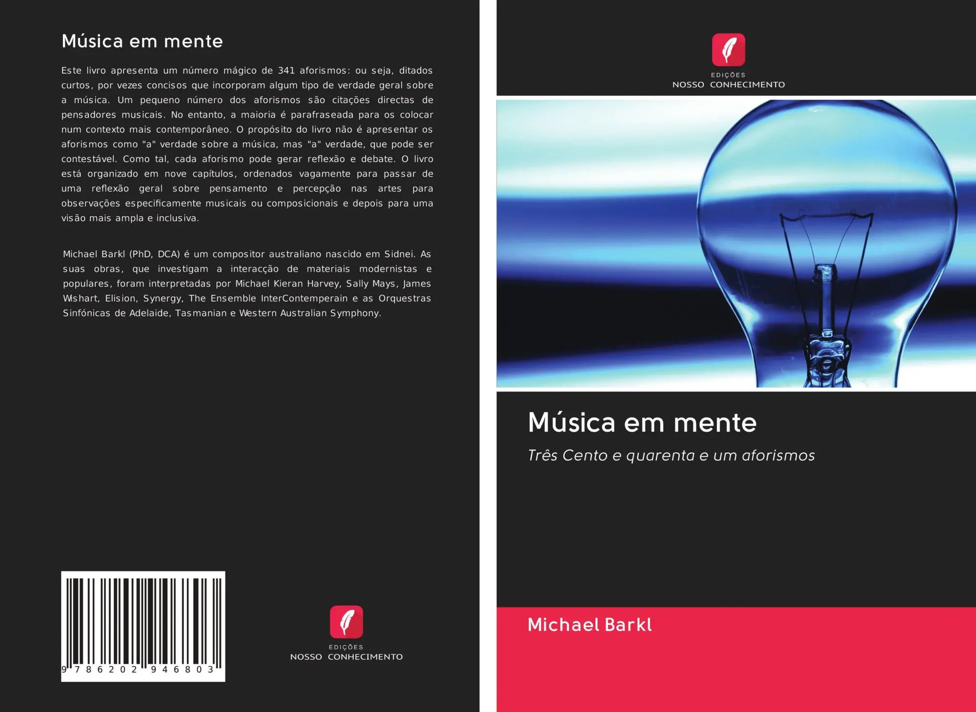 Música em mente | Três Cento e quarenta e um aforismos | Michael Barkl | Taschenbuch | Portugiesisch | 2020 | Edições Nosso Conhecimento | EAN 9786202946803 - Barkl, Michael