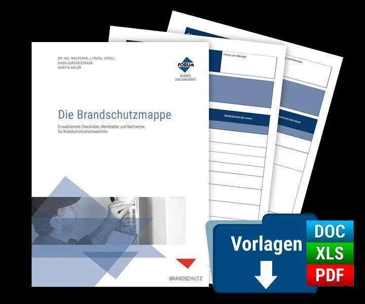 Die Brandschutzmappe. Premium-Ausgabe | Premium-Ausgabe | Wolfgang Friedl (u. a.) | Taschenbuch | 140 S. | Deutsch | 2026 | Forum Verlag Herkert | EAN 9783988753106 - Friedl, Wolfgang