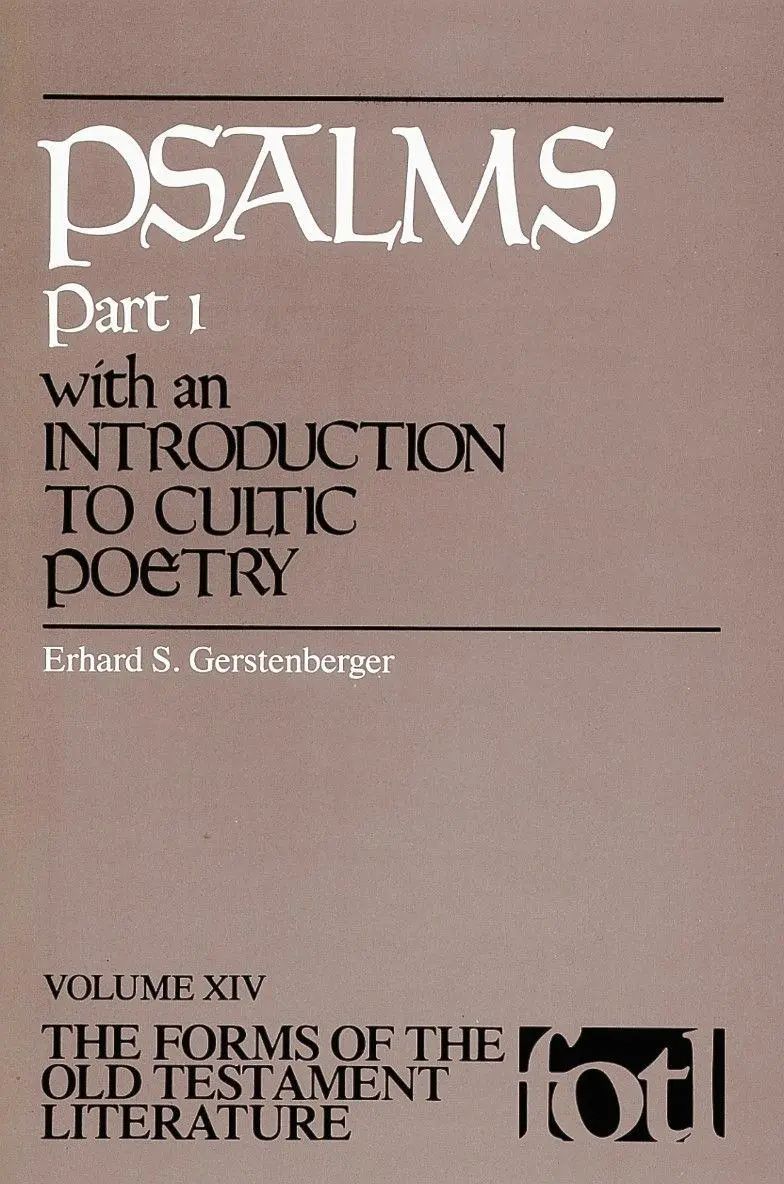 Psalms, Part 1 | An Introduction to Cultic Poetry | Erhard S. Gerstenberger | Taschenbuch | Kartoniert / Broschiert | Englisch | 1988 | Eerdmans | EAN 9780802802552 - Gerstenberger, Erhard S.