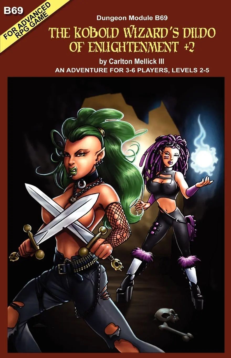 The Kobold Wizard's Dildo of Enlightenment +2 | (an Adventure for 3-6 Players, Levels 2-5) | Carlton Mellick Iii | Taschenbuch | Kartoniert / Broschiert | Englisch | 2010 | Eraserhead Press - Mellick Iii, Carlton