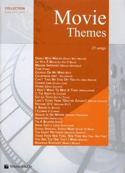 Movie Themes | 25 Songs. Klavier und Gesang. Songbook. | Buch | Buch | Englisch | 2011 | Schott Music | EAN 9788863880755