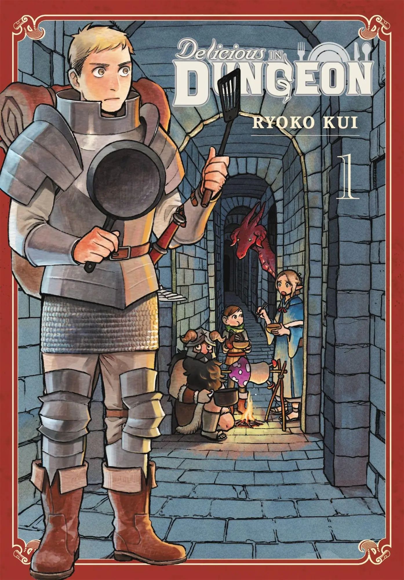 Delicious in Dungeon, Vol. 1 | Ryoko Kui | Taschenbuch | Delicious in Dungeon | 192 S. | Englisch | 2017 | Yen Press | EAN 9780316471855 - Kui, Ryoko
