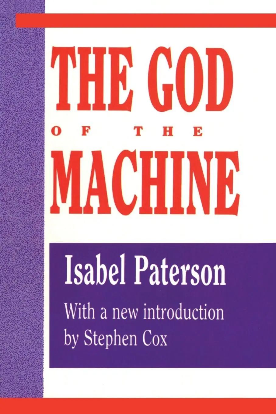 God of the Machine | Isabel Paterson | Taschenbuch | Einband - flex.(Paperback) | Englisch | 1993 | Routledge | EAN 9781560006664 - Paterson, Isabel