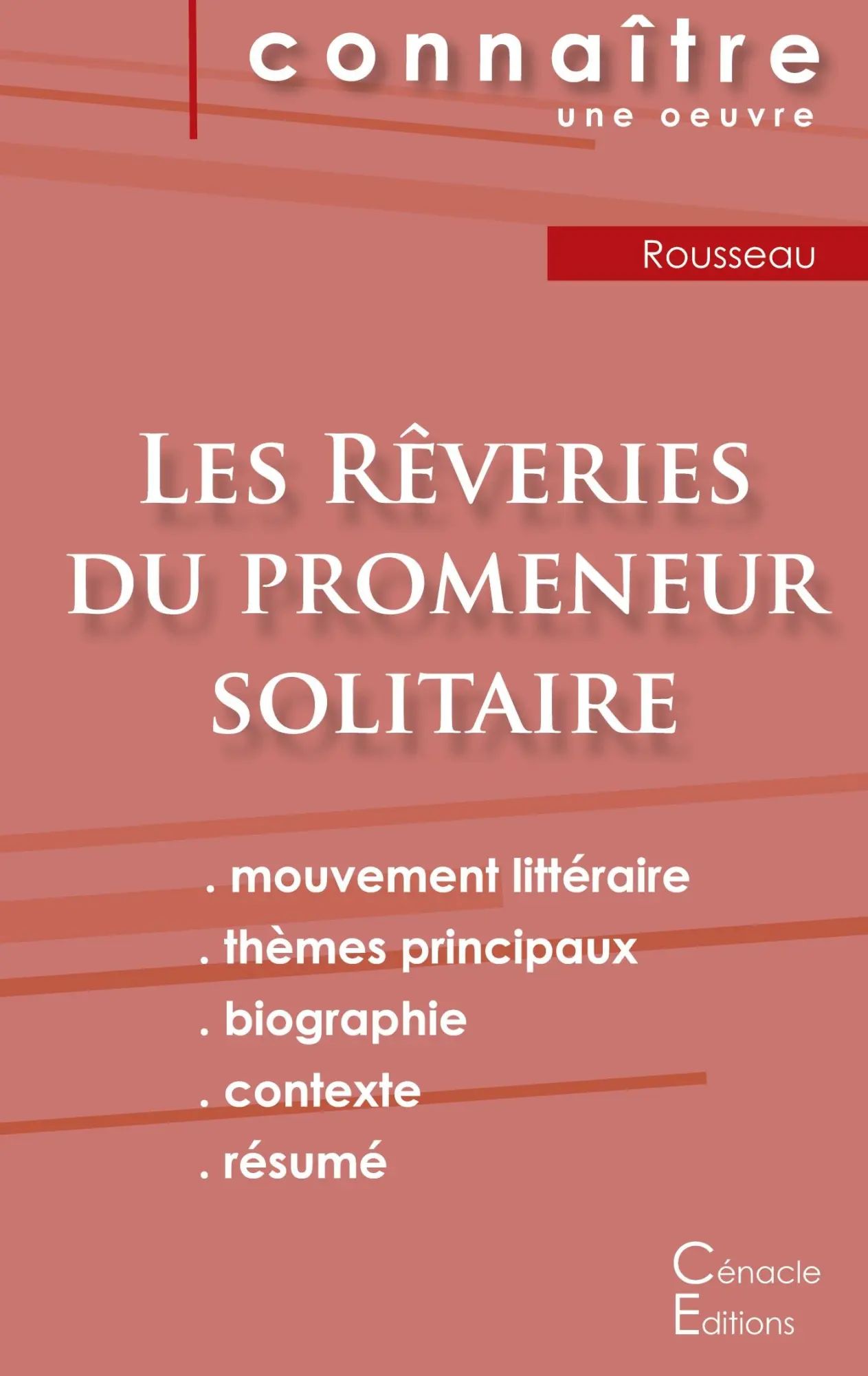 Fiche de lecture Les Rêveries du promeneur solitaire de Jean-Jacques Rousseau (analyse littéraire de référence et résumé complet) | Jean-Jacques Rousseau | Taschenbuch | Kartoniert / Broschiert | 2026 - Rousseau, Jean-Jacques