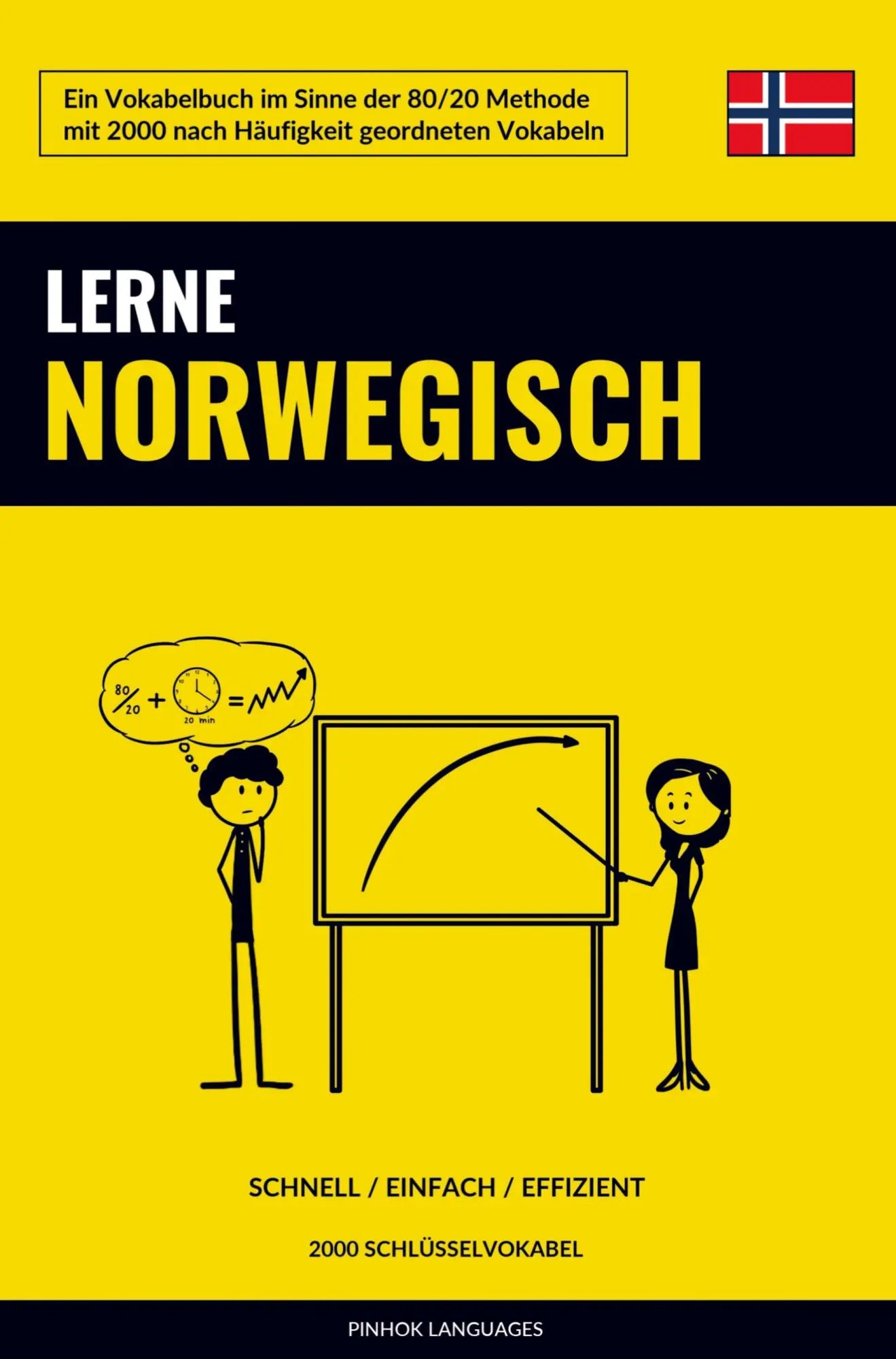 Lerne Norwegisch - Schnell / Einfach / Effizient | 2000 Schlüsselvokabel | Pinhok Languages | Taschenbuch | 104 S. | Deutsch | 2021 | Sweek | EAN 9789403629780 - Pinhok Languages