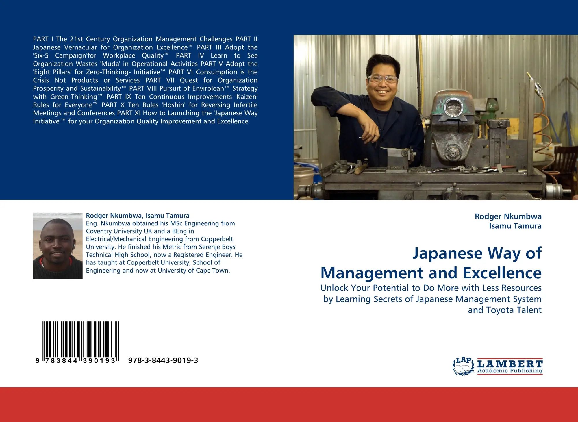Japanese Way of Management and Excellence | Unlock Your Potential to Do More with Less Resources by Learning Secrets of Japanese Management System and Toyota Talent | Rodger Nkumbwa (u. a.) | Buch - Nkumbwa, Rodger