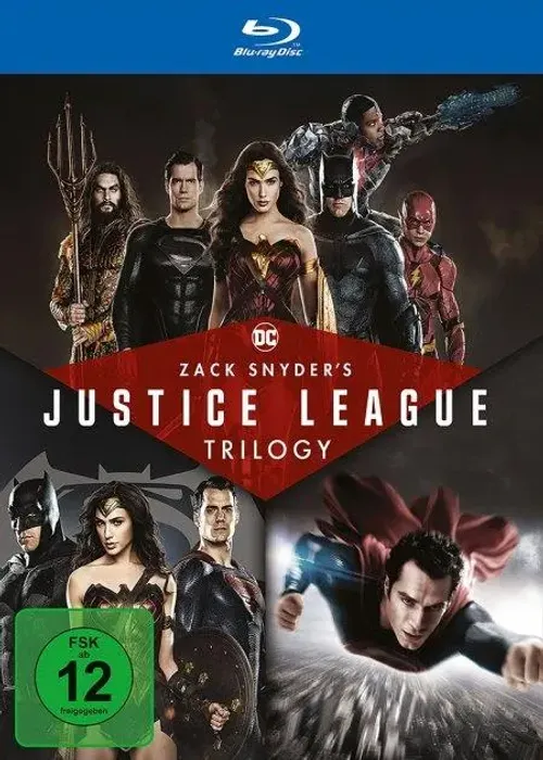 Zack Snyders Justice League Trilogy | Zack Snyder | Blu-Ray Disc | Deutsch-image