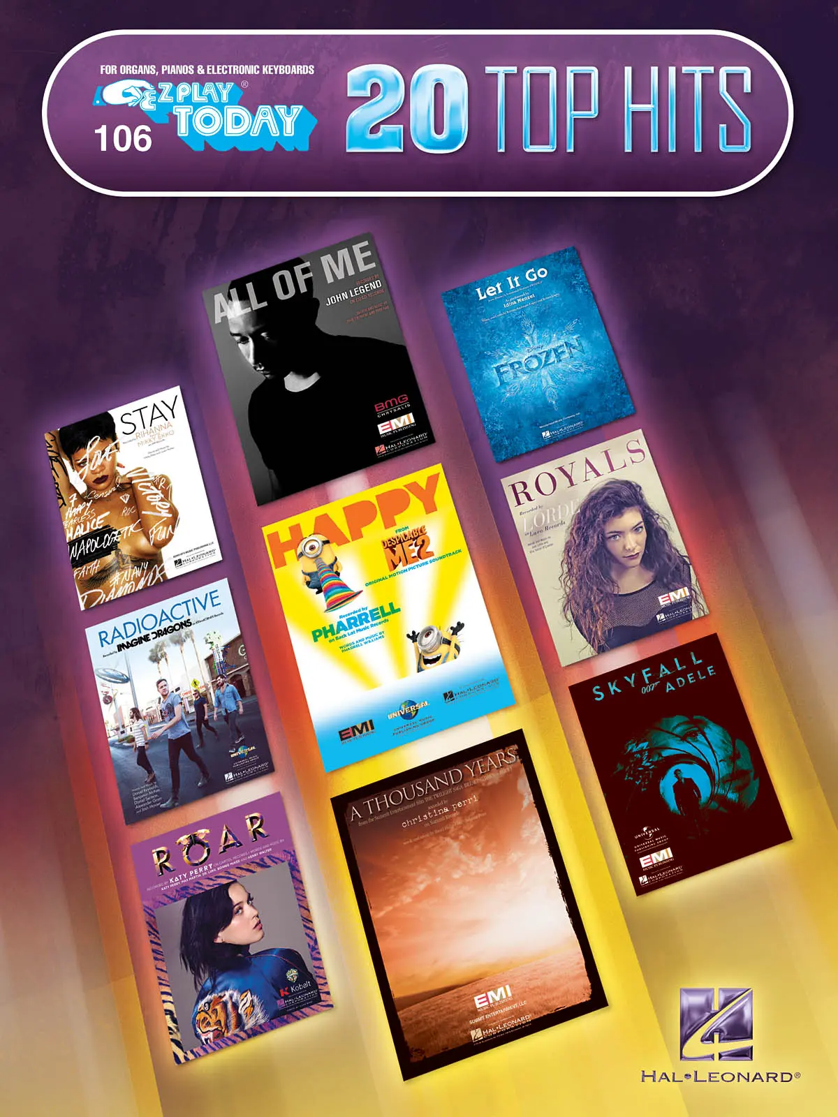 Cover: 888680040000 | 20 Top Hits | E-Z Play Today Volume 106 | E-Z Play Today | Buch | 2015