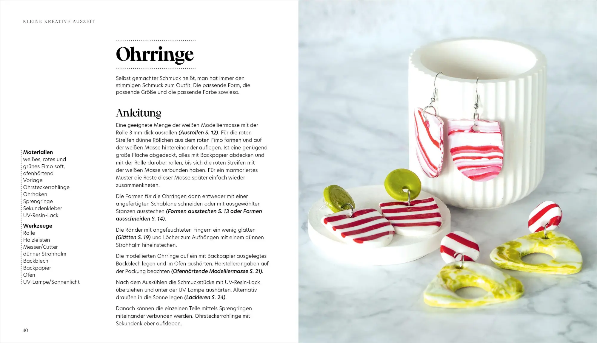 Bild: 9783838840000 | Kleine kreative Auszeit: Süße Deko modellieren | Ina Mielkau | Buch