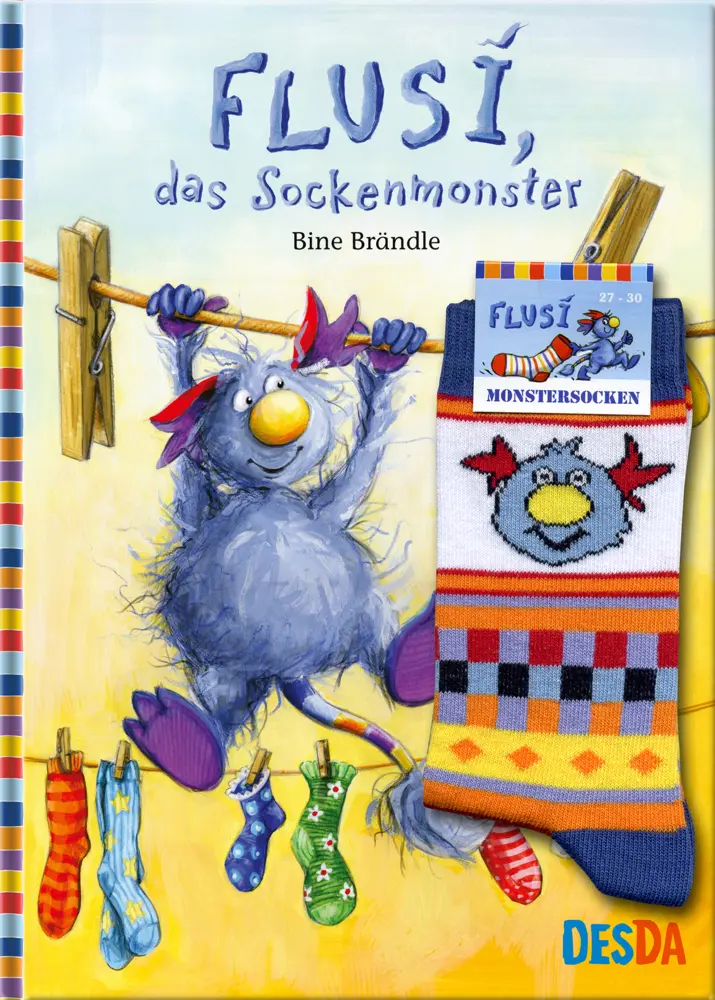 Cover: 9783955350000 | Flusi das Sockenmonster, m. 1 Beilage | Bine Brändle | Deutsch | 2013