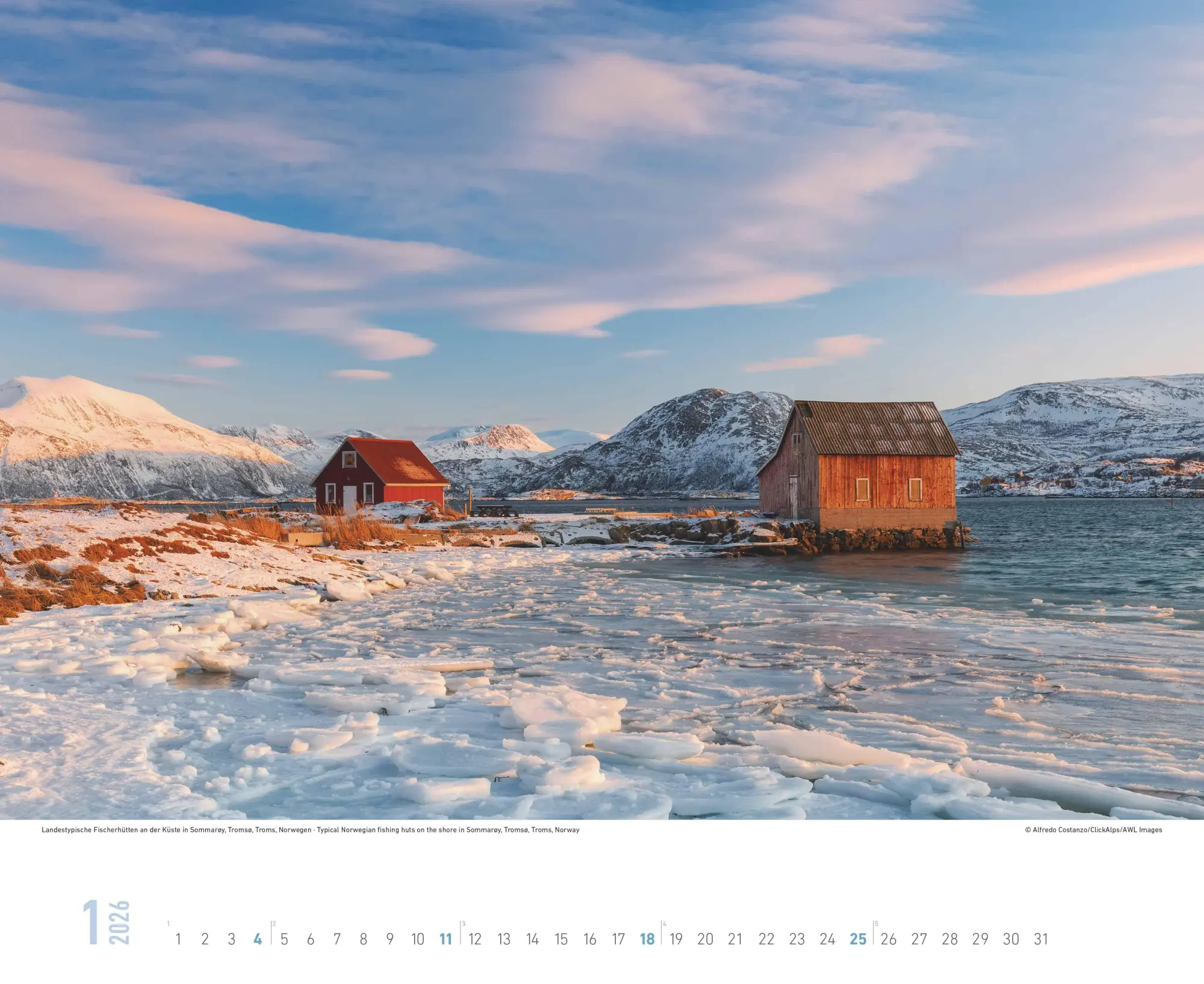 Bild: 4069095000100 | Hurtigruten- im Bann der Fjorde und der Ruhe der Berge | Kalender