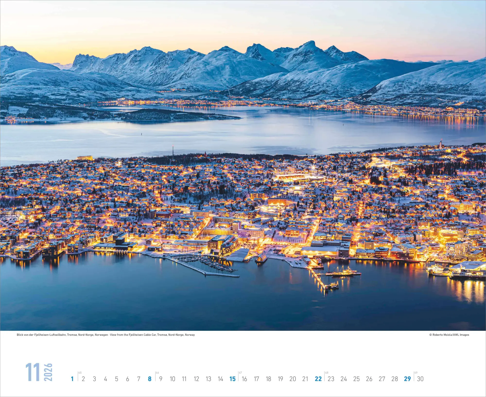 Bild: 4069095000100 | Hurtigruten- im Bann der Fjorde und der Ruhe der Berge | Kalender