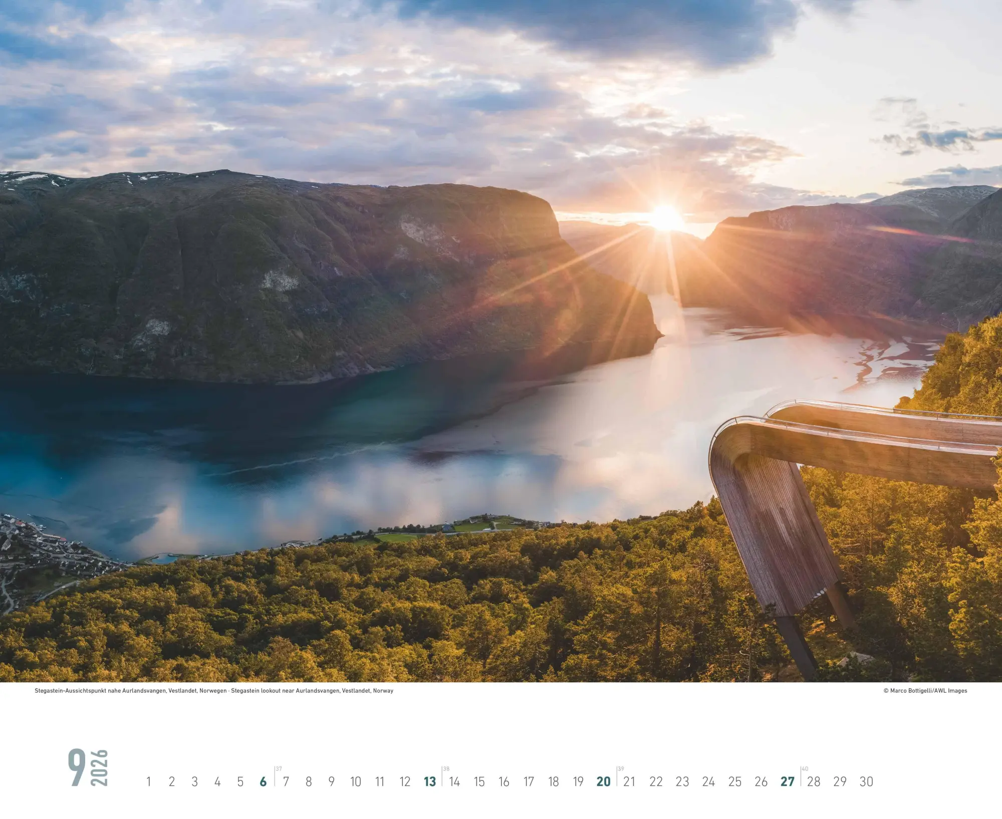 Bild: 4069095000100 | Hurtigruten- im Bann der Fjorde und der Ruhe der Berge | Kalender