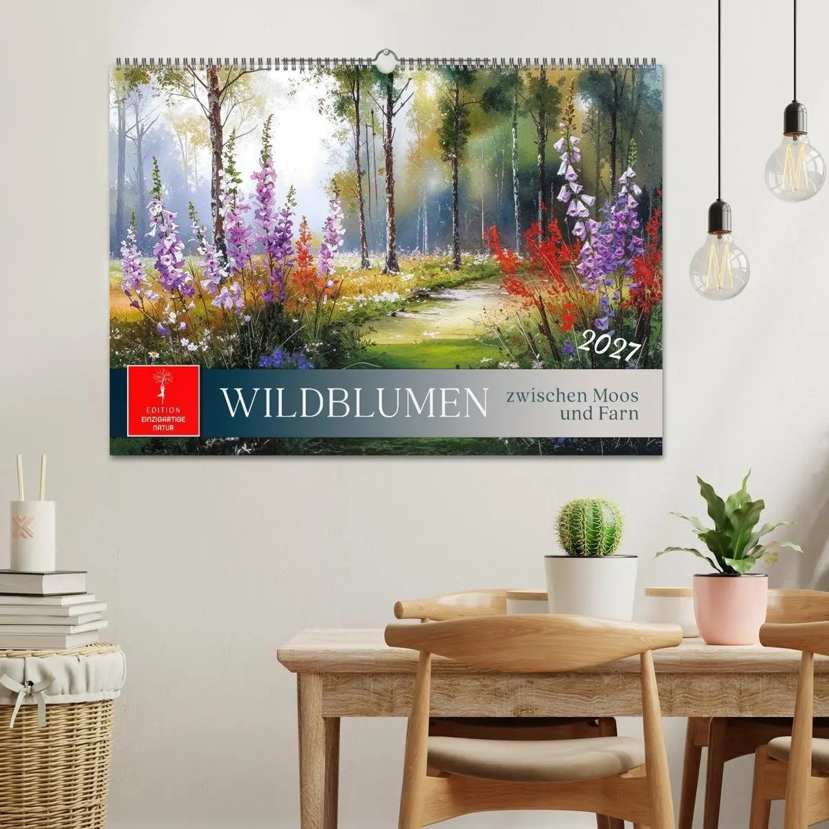 Bild: 9783516770100 | Wildblumen zwischen Moos und Farn (Wandkalender 2027 DIN A2 quer),...