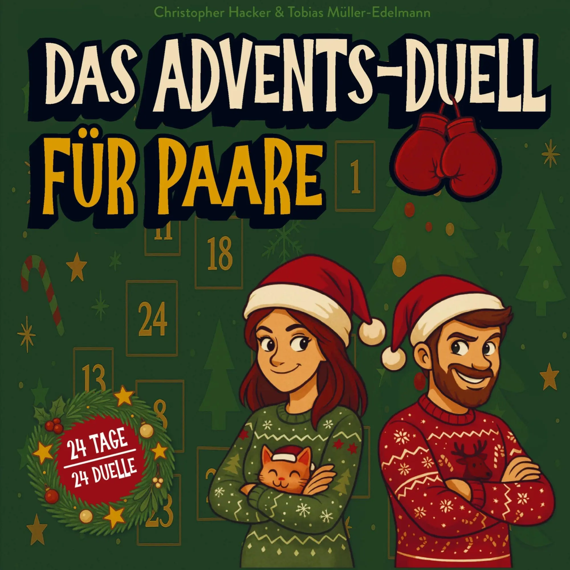 Cover: 9789403830100 | Das Advents-Duell für Paare | Christopher Hacker | Taschenbuch | 2025