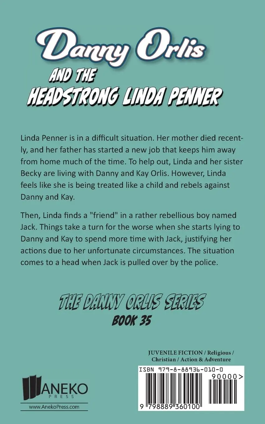 Rückseite: 9798889360100 | Danny Orlis and the Headstrong Linda Penner | Bernard Palmer | Buch