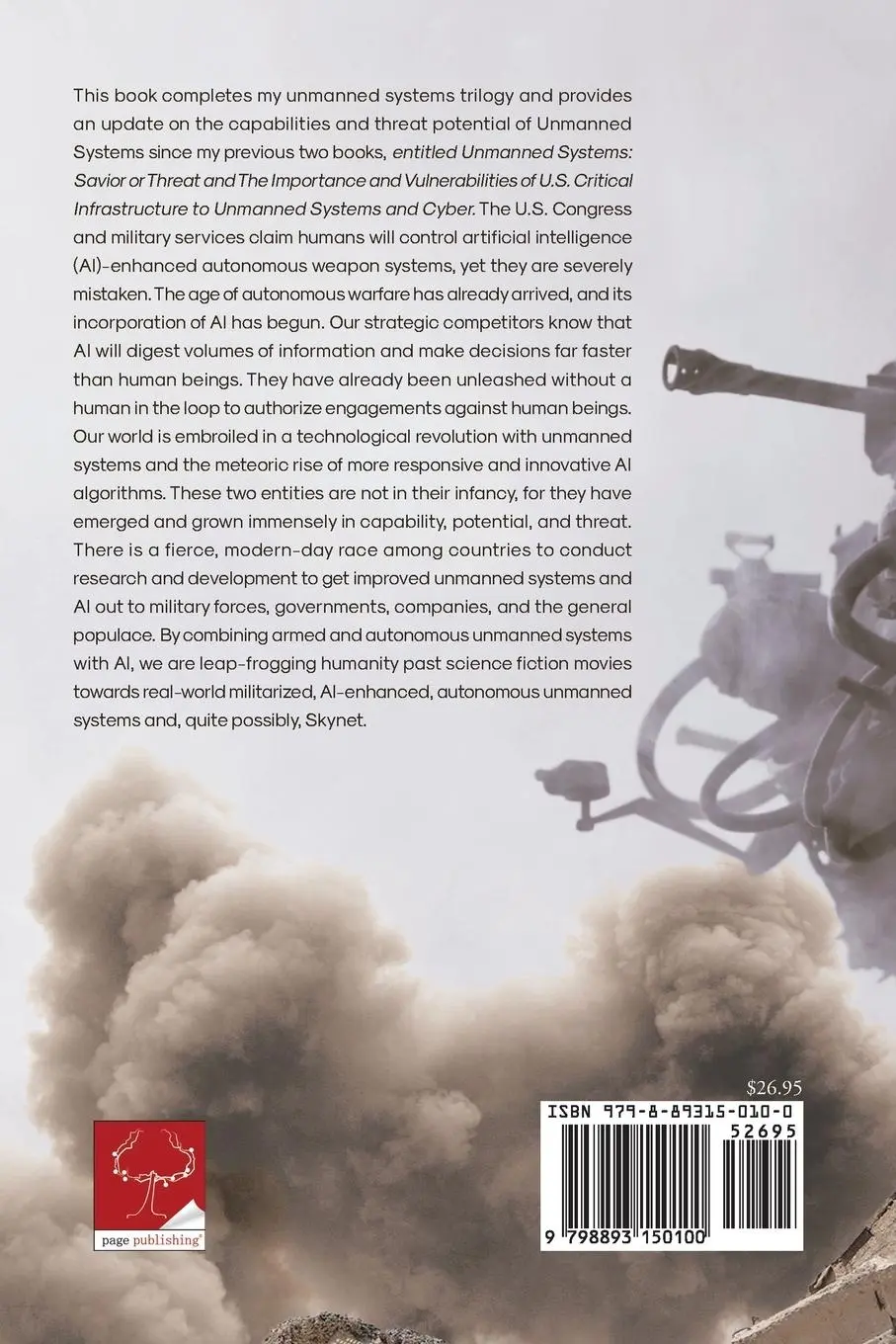 Rückseite: 9798893150100 | The Unmanned Systems and Artificial Intelligence Revolution | Dorn