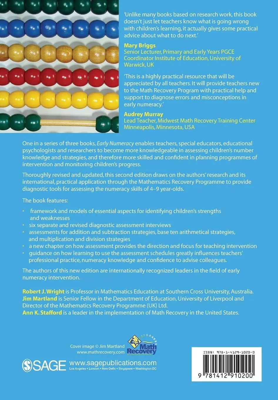 Rückseite: 9781412910200 | Early Numeracy | Assessment for Teaching and Intervention | Buch