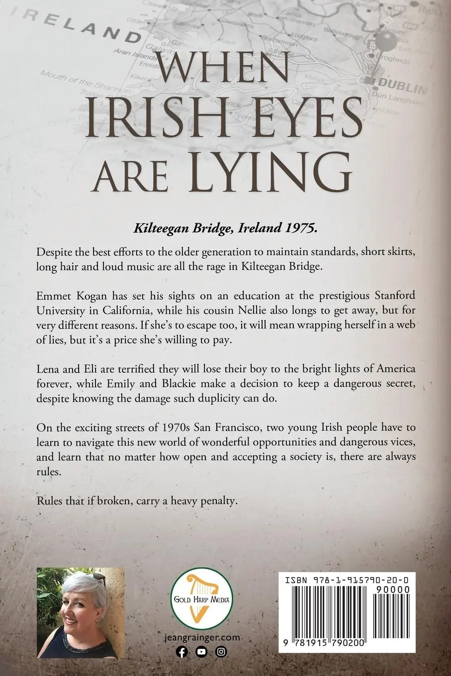 Rückseite: 9781915790200 | When Irish Eyes Are Lying | The Kilteegan Bridge Story - Book 4 | Buch