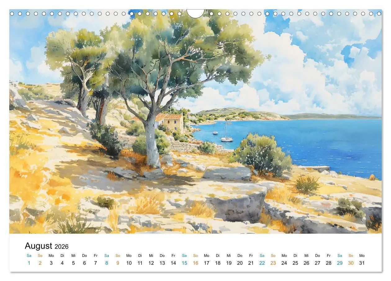 Bild: 9783457360200 | Bucolische Landschaften (Wandkalender 2026 DIN A3 quer), CALVENDO...