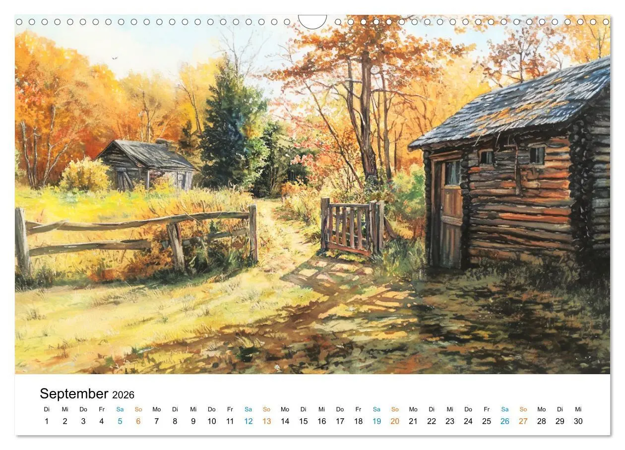 Bild: 9783457360200 | Bucolische Landschaften (Wandkalender 2026 DIN A3 quer), CALVENDO...