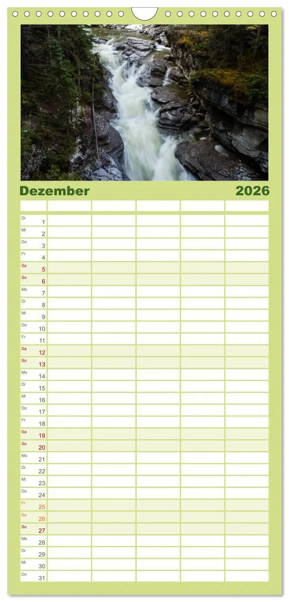 Bild: 9783516520200 | Familienplaner 2026 - Oh Canada... mit 5 Spalten (Wandkalender, 21...