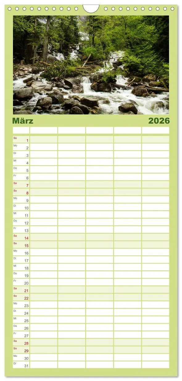 Bild: 9783516520200 | Familienplaner 2026 - Oh Canada... mit 5 Spalten (Wandkalender, 21...