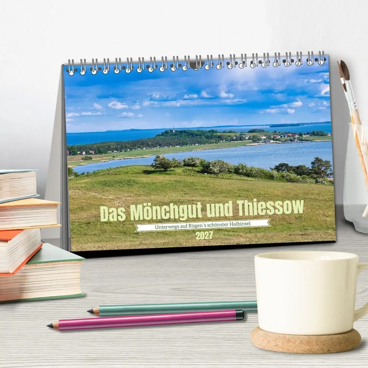 Bild: 9783516900200 | Das Mönchgut und Thiessow (Tischkalender 2027 DIN A5 quer),...