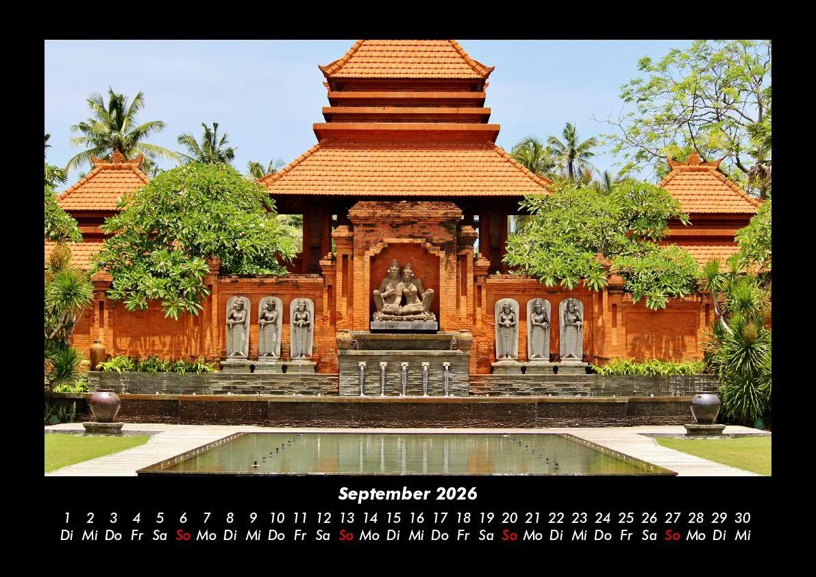 Bild: 9783695410200 | Bali 2026 Fotokalender DIN A3 | Tobias Becker | Kalender | Deutsch
