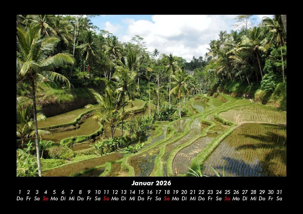 Bild: 9783695410200 | Bali 2026 Fotokalender DIN A3 | Tobias Becker | Kalender | Deutsch