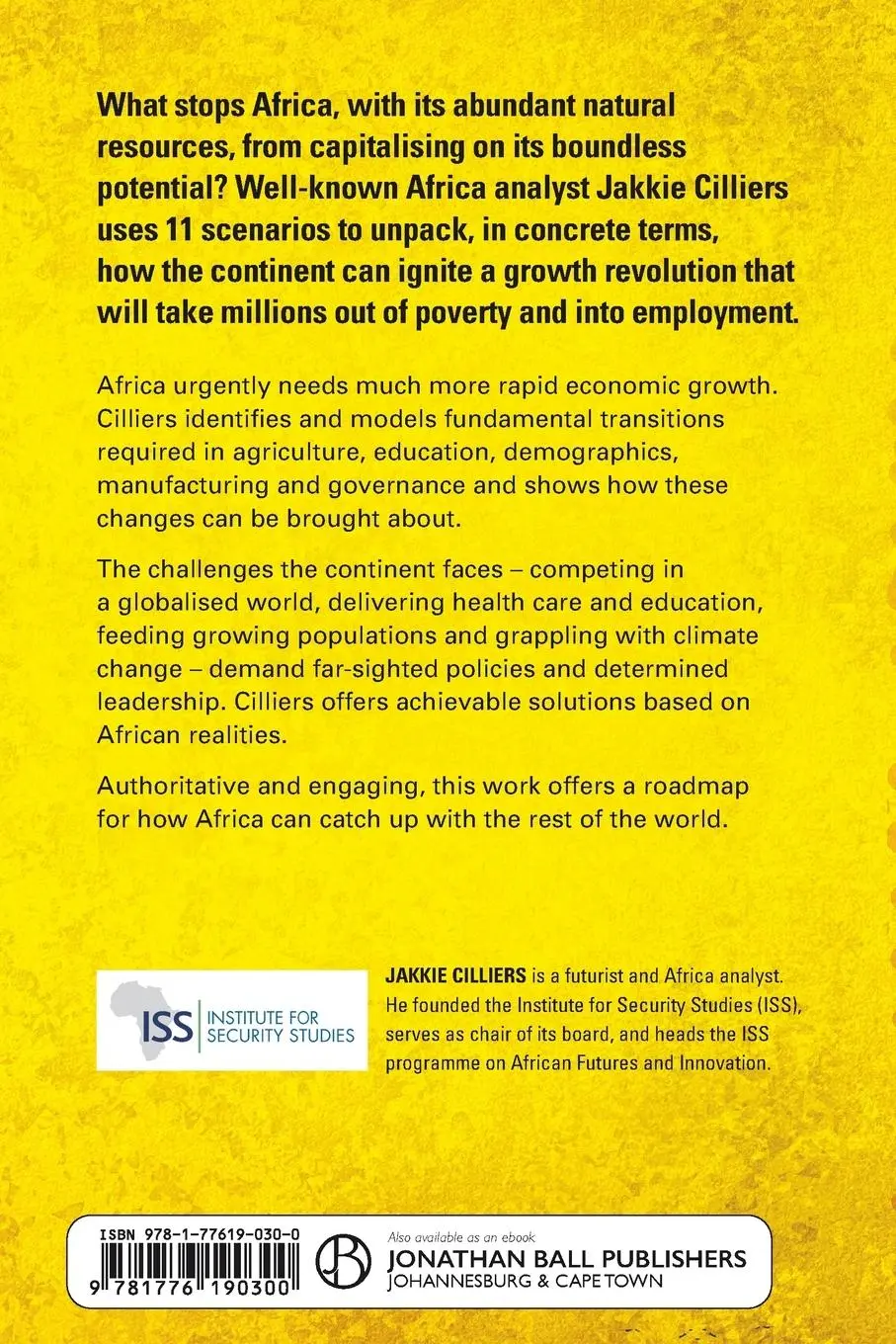 Rückseite: 9781776190300 | AFRICA FIRST! | Igniting a Growth Revolution | Jakkie Cilliers | Buch