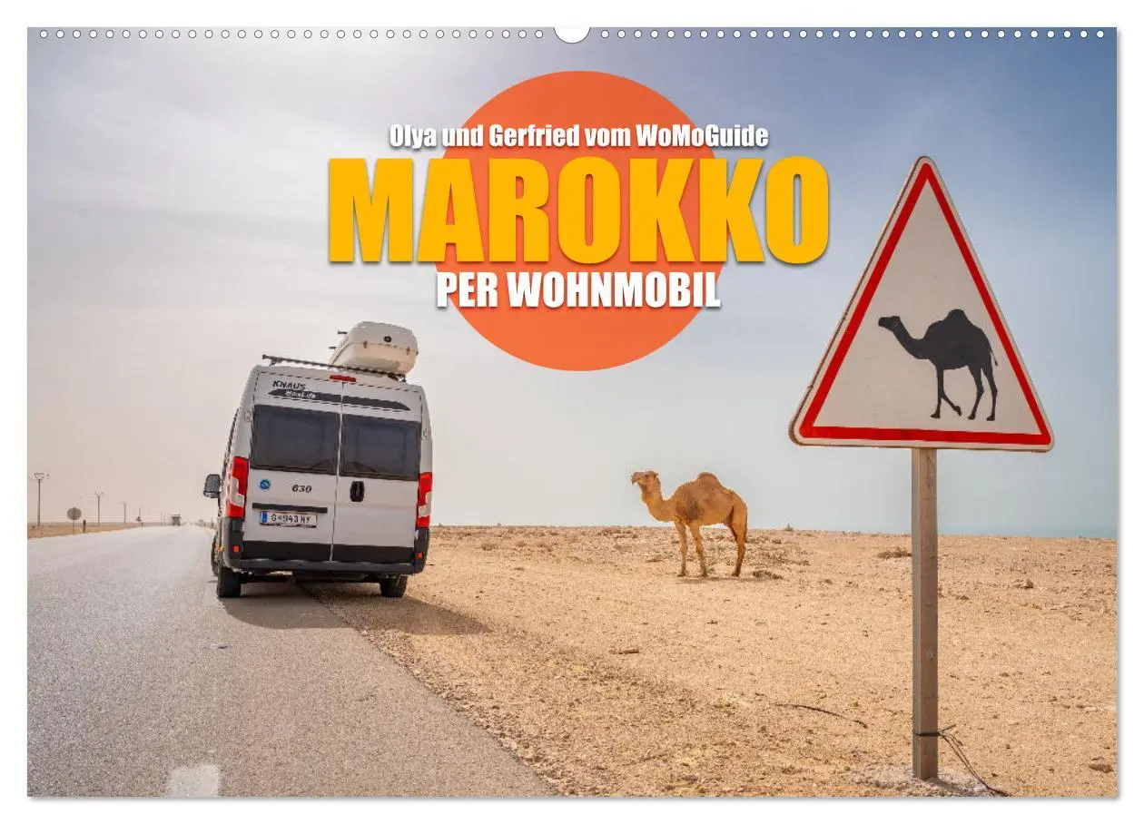 Cover: 9783457350300 | MAROKKO per WOHNMOBIL (Wandkalender 2026 DIN A2 quer), CALVENDO...