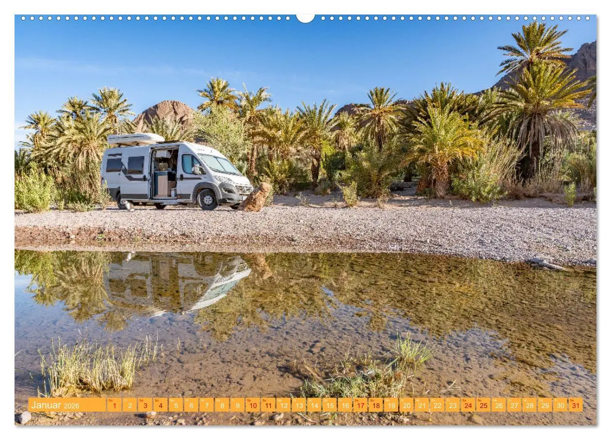 Bild: 9783457350300 | MAROKKO per WOHNMOBIL (Wandkalender 2026 DIN A2 quer), CALVENDO...