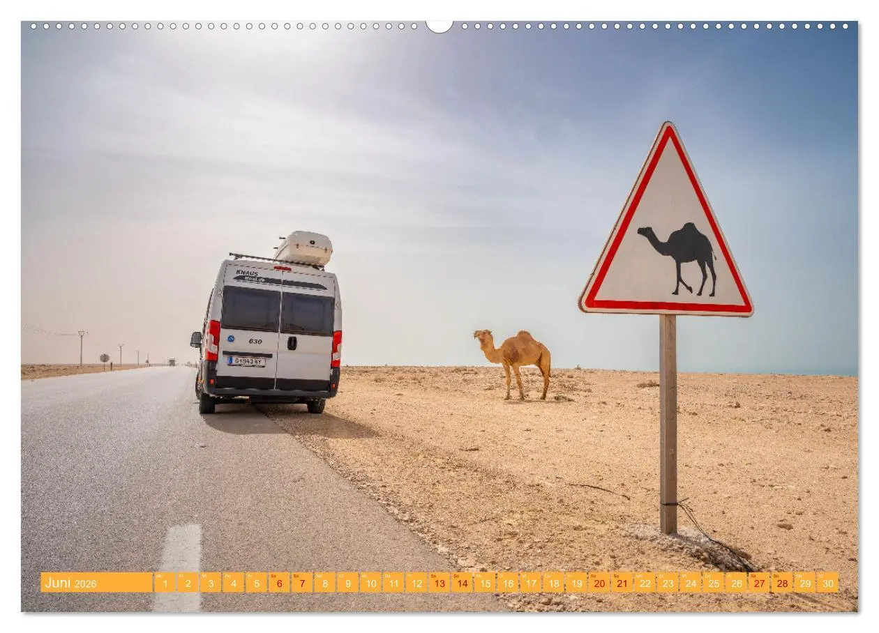 Bild: 9783457350300 | MAROKKO per WOHNMOBIL (Wandkalender 2026 DIN A2 quer), CALVENDO...