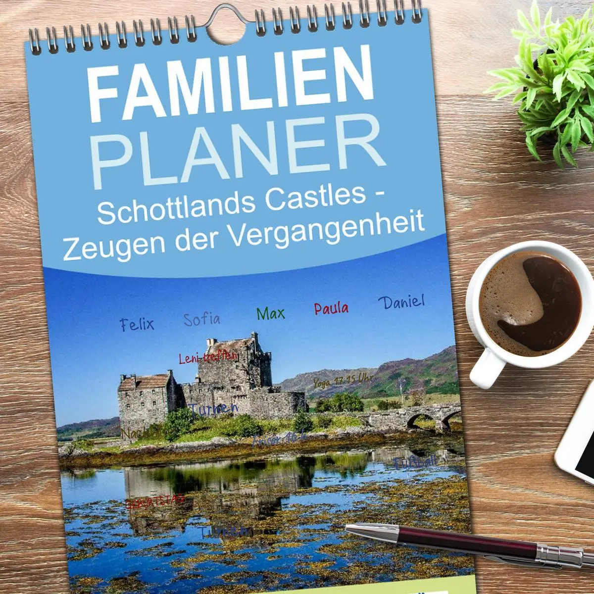 Bild: 9783516510300 | Familienplaner 2026 - Schottlands Castles - Zeugen der...