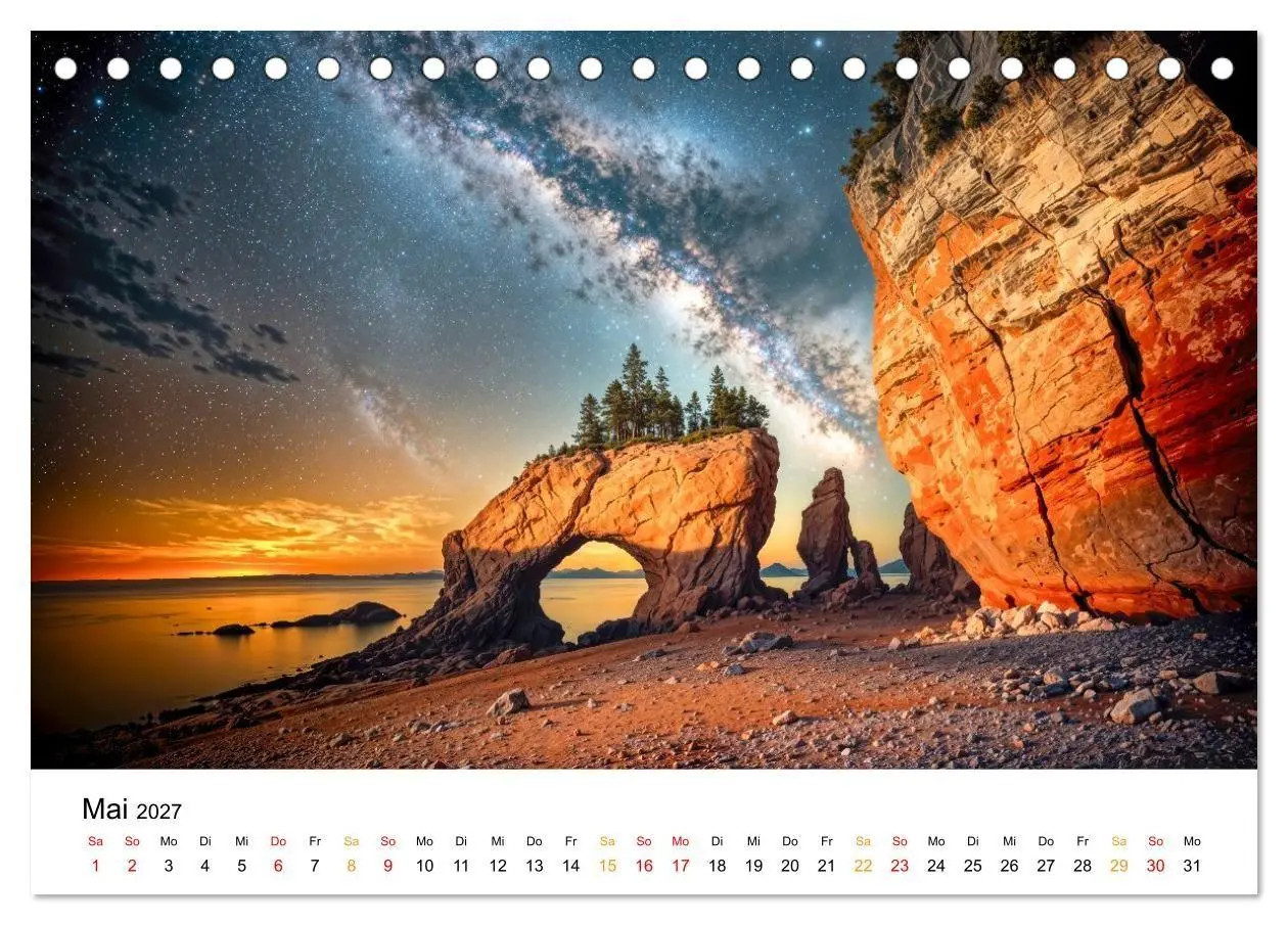 Bild: 9783516750300 | Kanada - zwischen Seen, Bergen und Küsten (Tischkalender 2027 DIN...