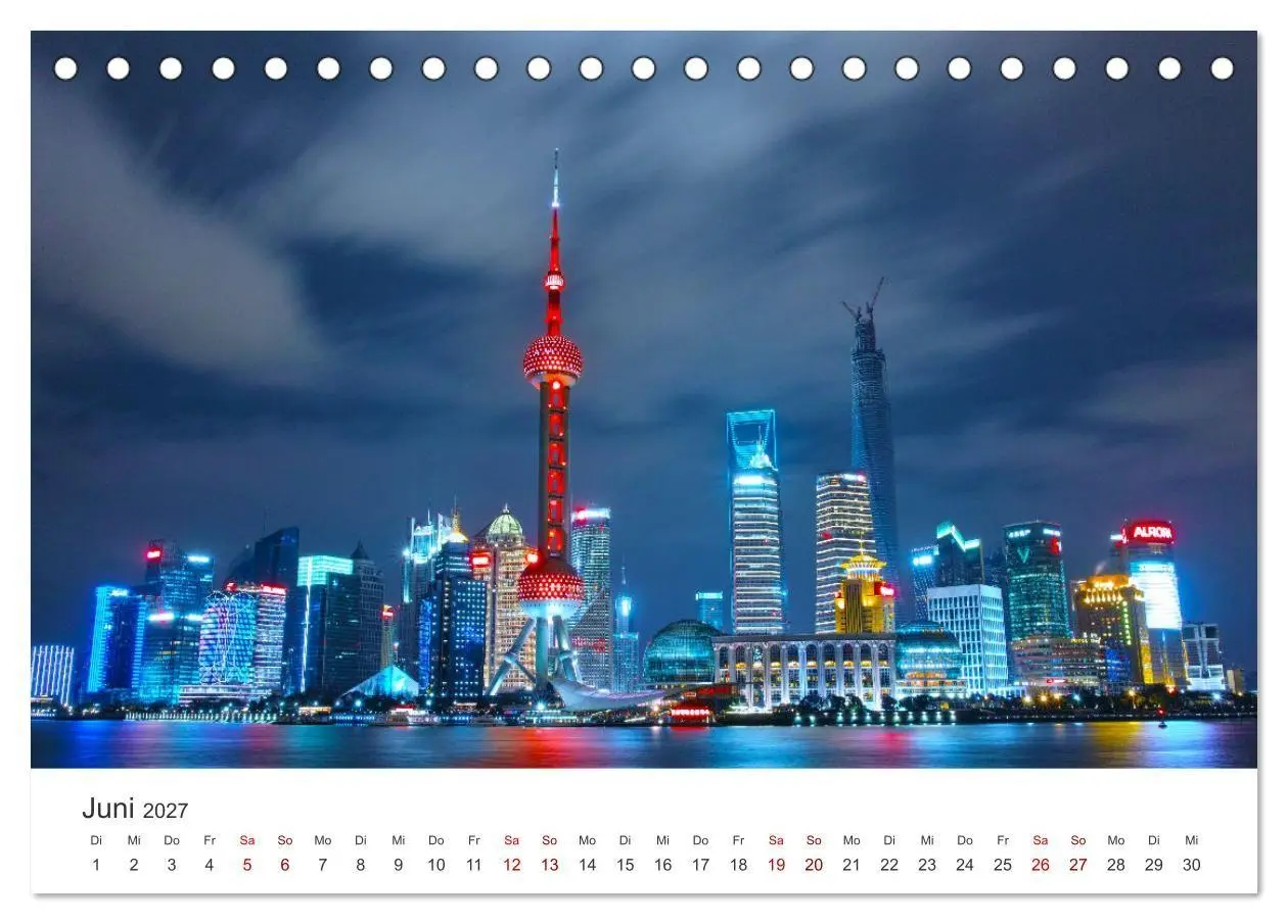 Bild: 9783569460300 | China - Tradition trifft Moderne. (Tischkalender 2027 DIN A5 quer),...