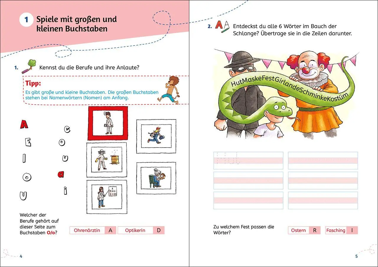 Bild: 9783743220300 | Leselöwen Lernhilfen - Rechtschreib-Spiele - 1. Klasse | Wittenburg