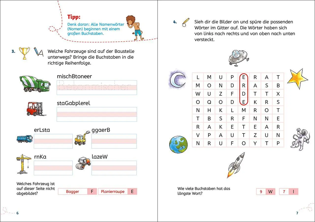 Bild: 9783743220300 | Leselöwen Lernhilfen - Rechtschreib-Spiele - 1. Klasse | Wittenburg