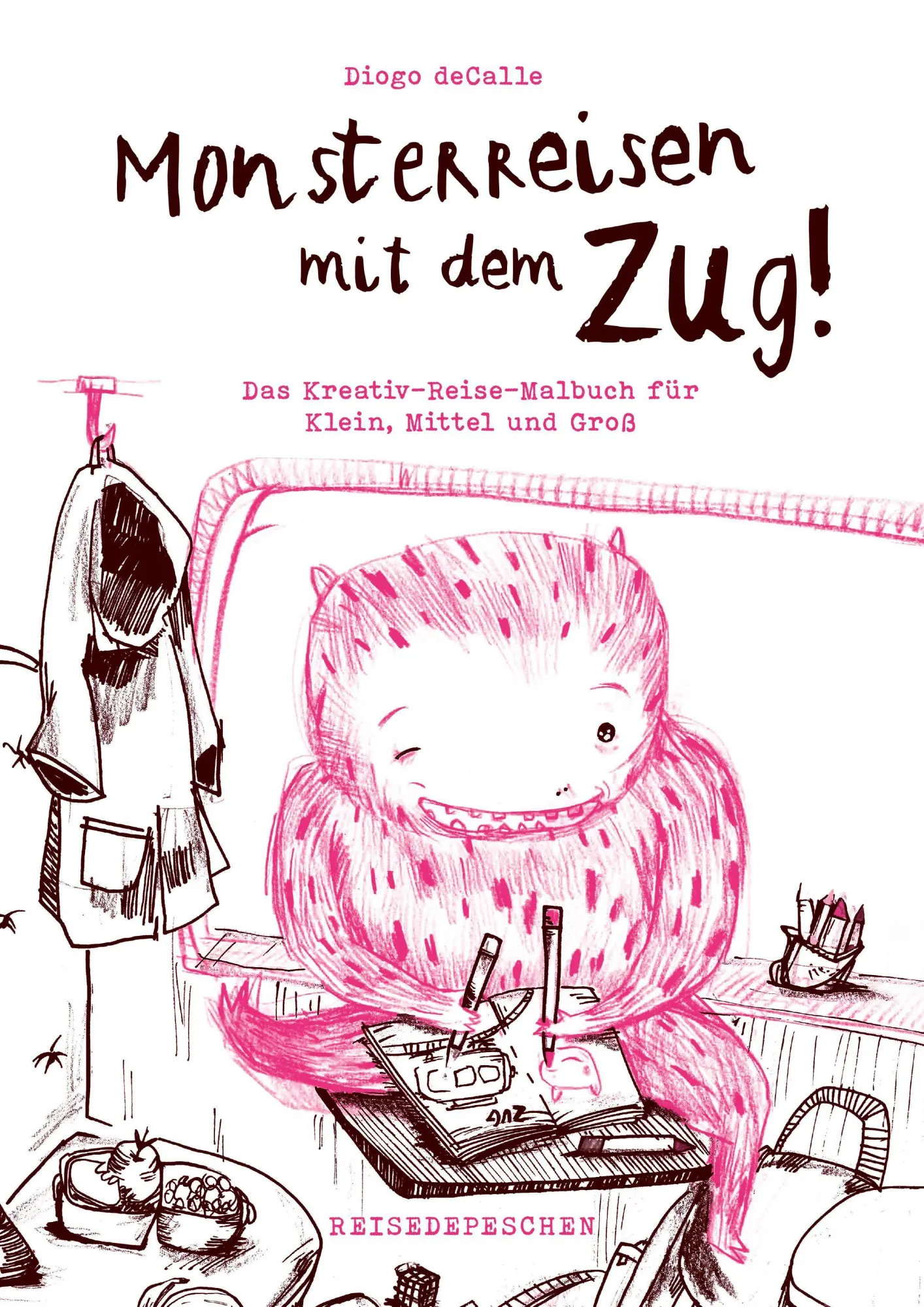 Cover: 9783963480300 | Monsterreisen mit dem Zug | Diogo deCalle (u. a.) | Broschüre | 36 S.