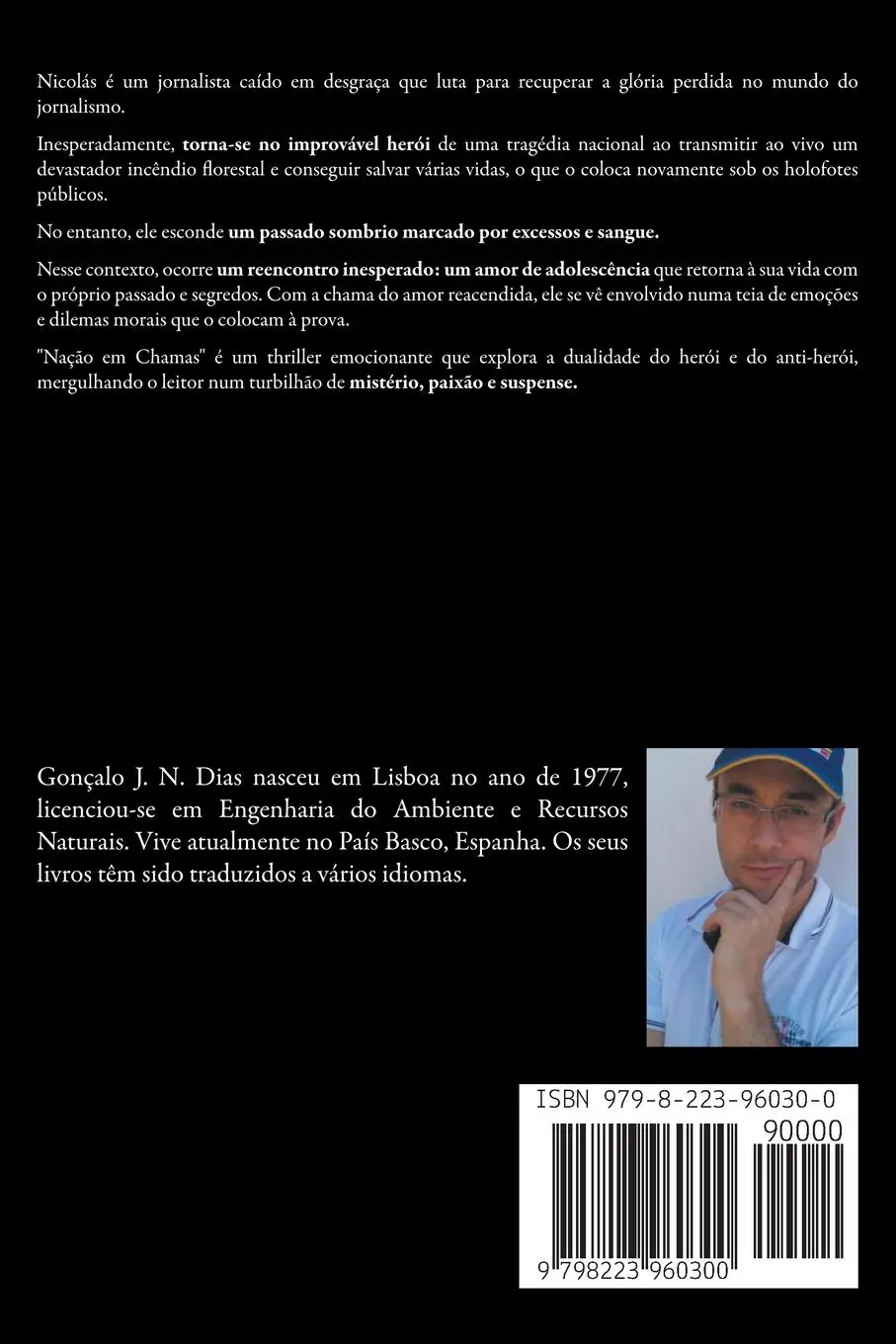 Rückseite: 9798223960300 | Nação em Chamas | Gonçalo Jn Dias | Taschenbuch | Portugiesisch | 2023