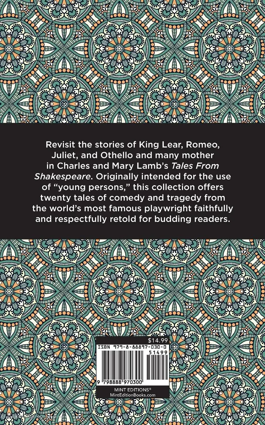 Rückseite: 9798888970300 | Tales From Shakespeare | Charles And Mary Lamb | Taschenbuch | 2024