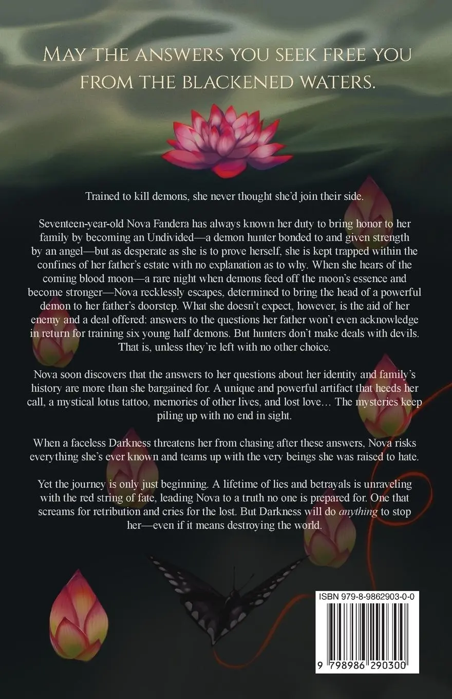 Rückseite: 9798986290300 | Blood of the Lotus | Sade Louise | Taschenbuch | Englisch | 2022