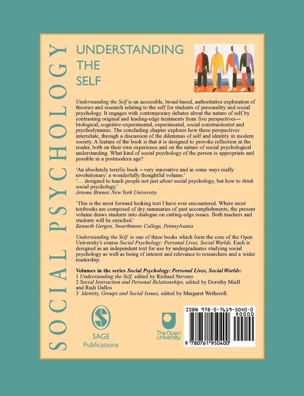 Rückseite: 9780761950400 | Understanding the Self | Richard Stevens | Taschenbuch | Englisch