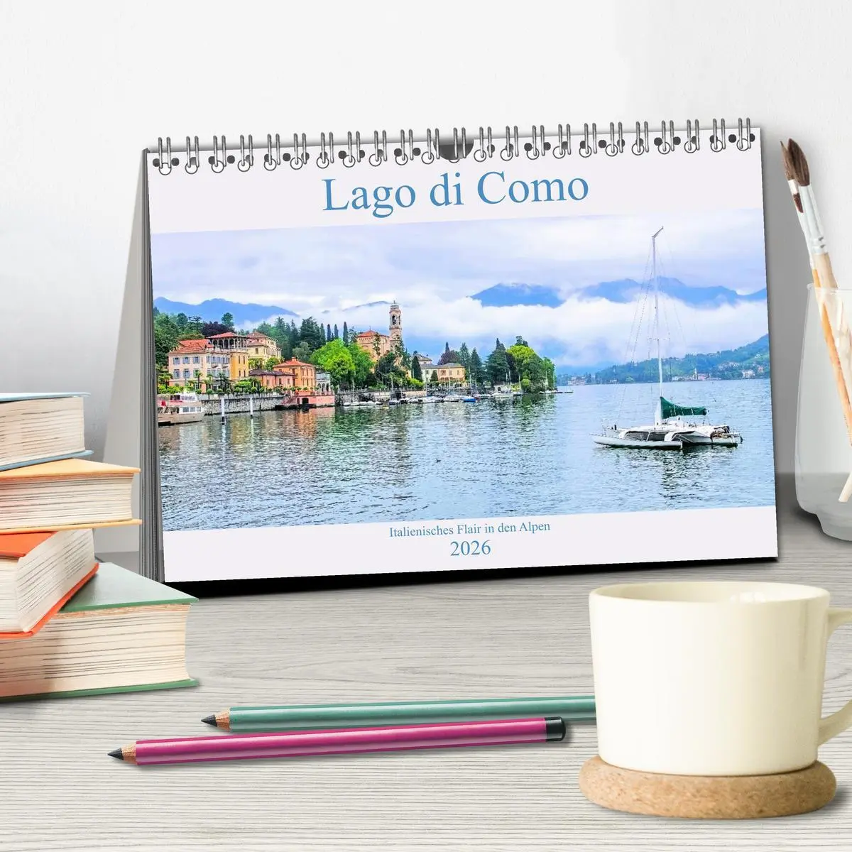 Bild: 9783457720400 | Lago di Como - Italienisches Flair in den Alpen (Tischkalender 2026...