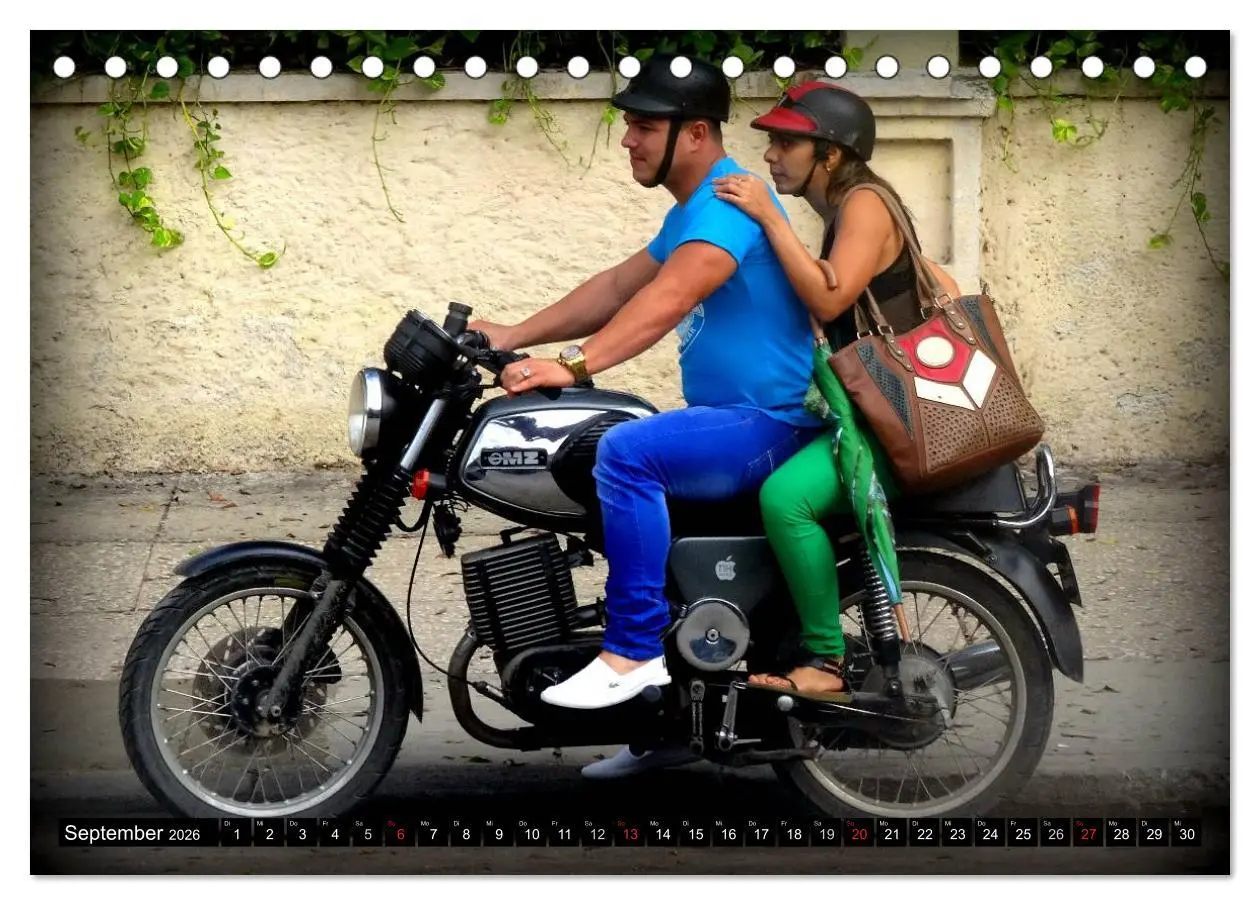 Bild: 9783457960400 | Motorrad-Legenden - MZ (Tischkalender 2026 DIN A5 quer), CALVENDO...