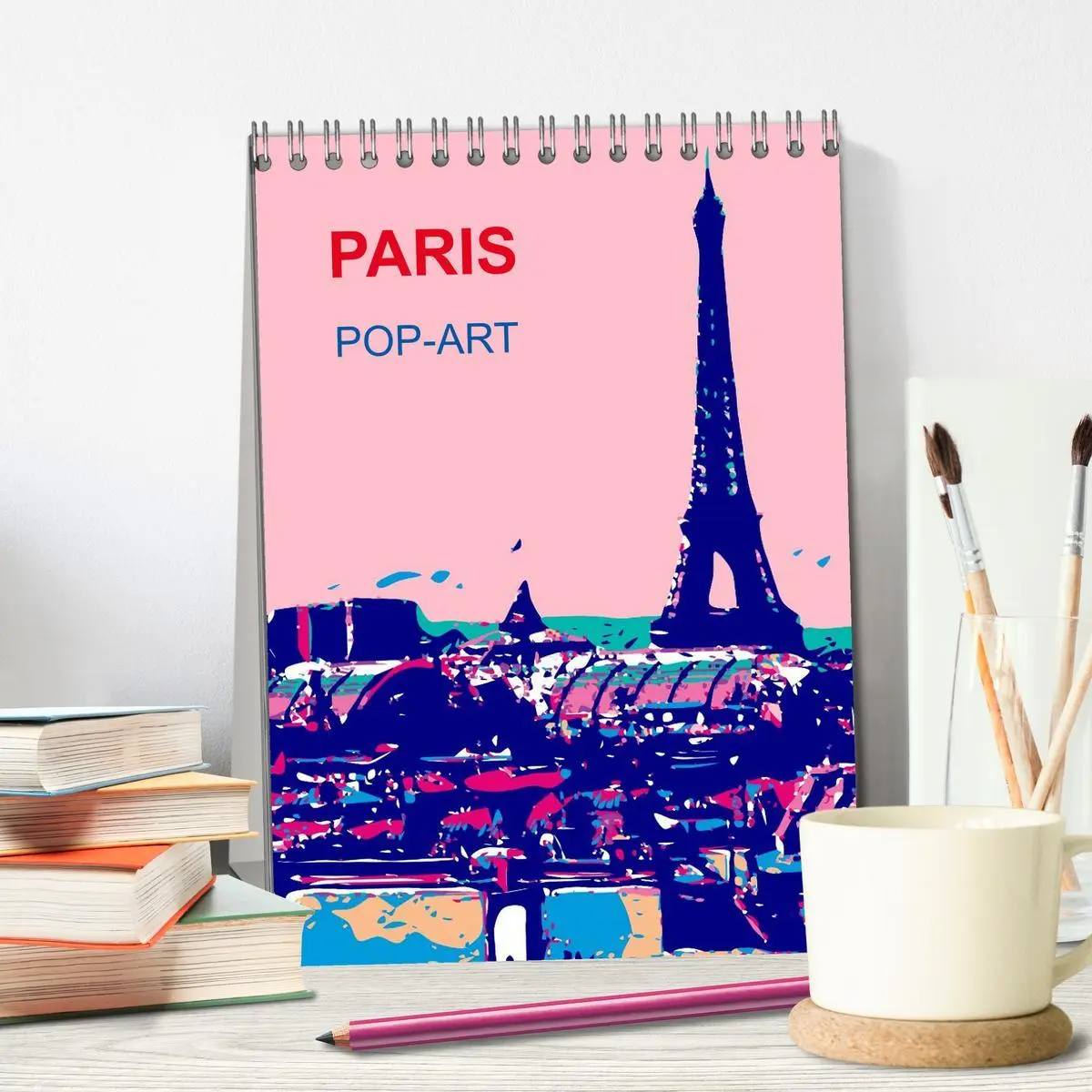 Bild: 9783516430400 | Paris pop-art (Tischkalender 2026 DIN A5 hoch), CALVENDO...