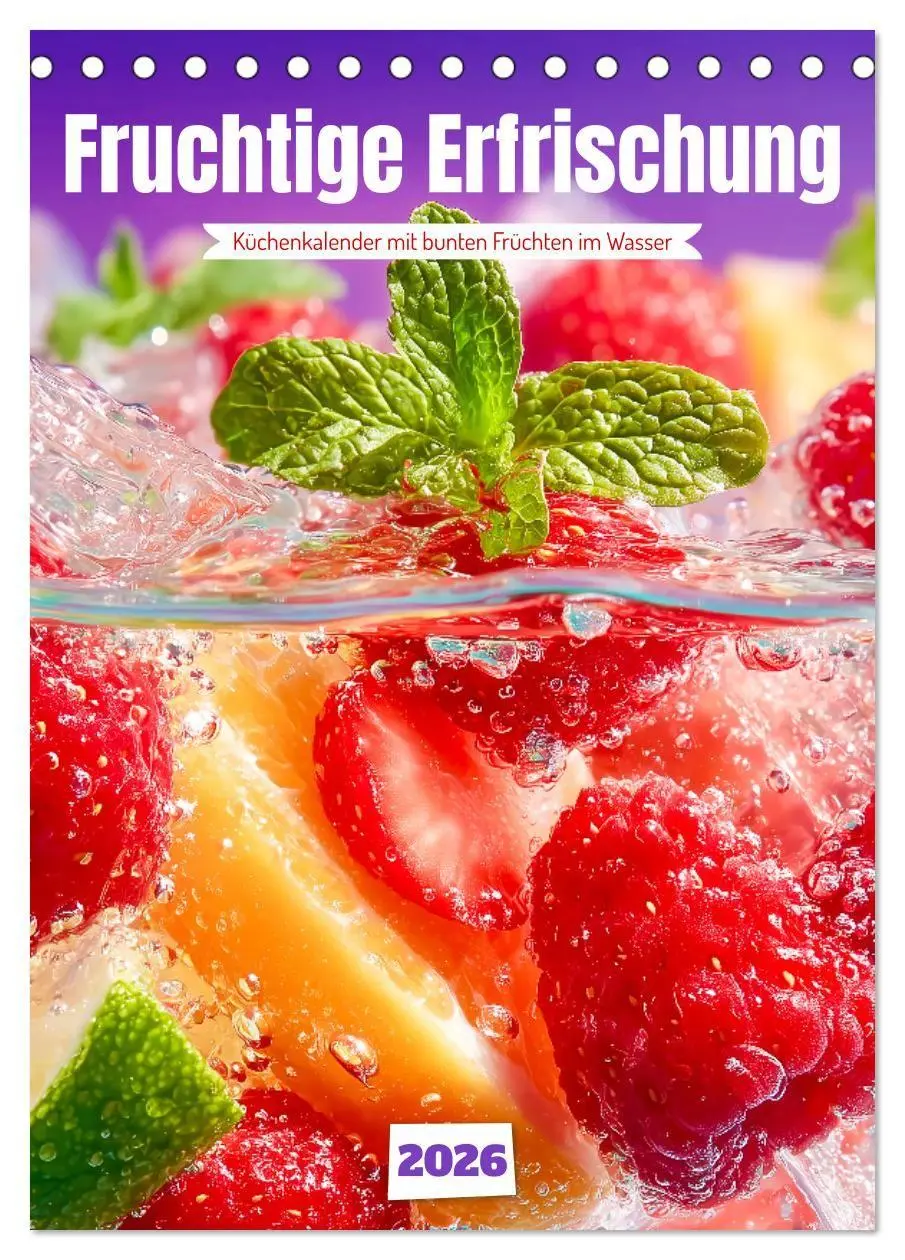Cover: 9783516670400 | Fruchtige Erfrischung - Küchenkalender mit bunten Früchten im...