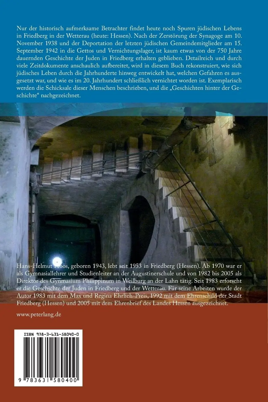 Rückseite: 9783631580400 | Kehillah Kedoschah - Spurensuche | Hans-Helmut Hoos | Taschenbuch