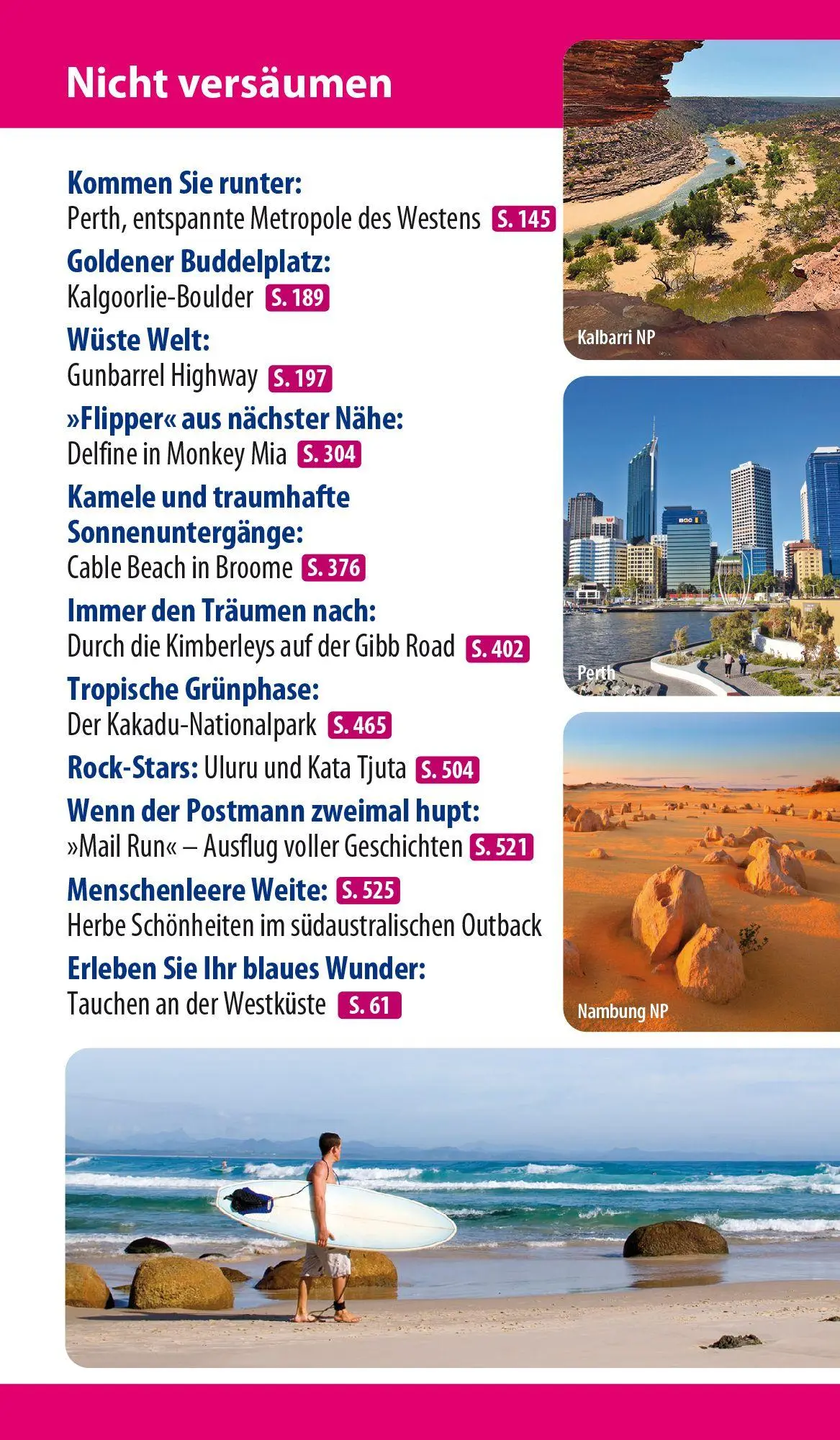 Bild: 9783689860400 | Reise Know-How Reiseführer Australien - Westen und Zentrum | Pavel
